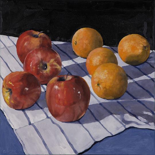 Apples & Oranges.jpg - Apples & Oranges 24"X24" $1,000